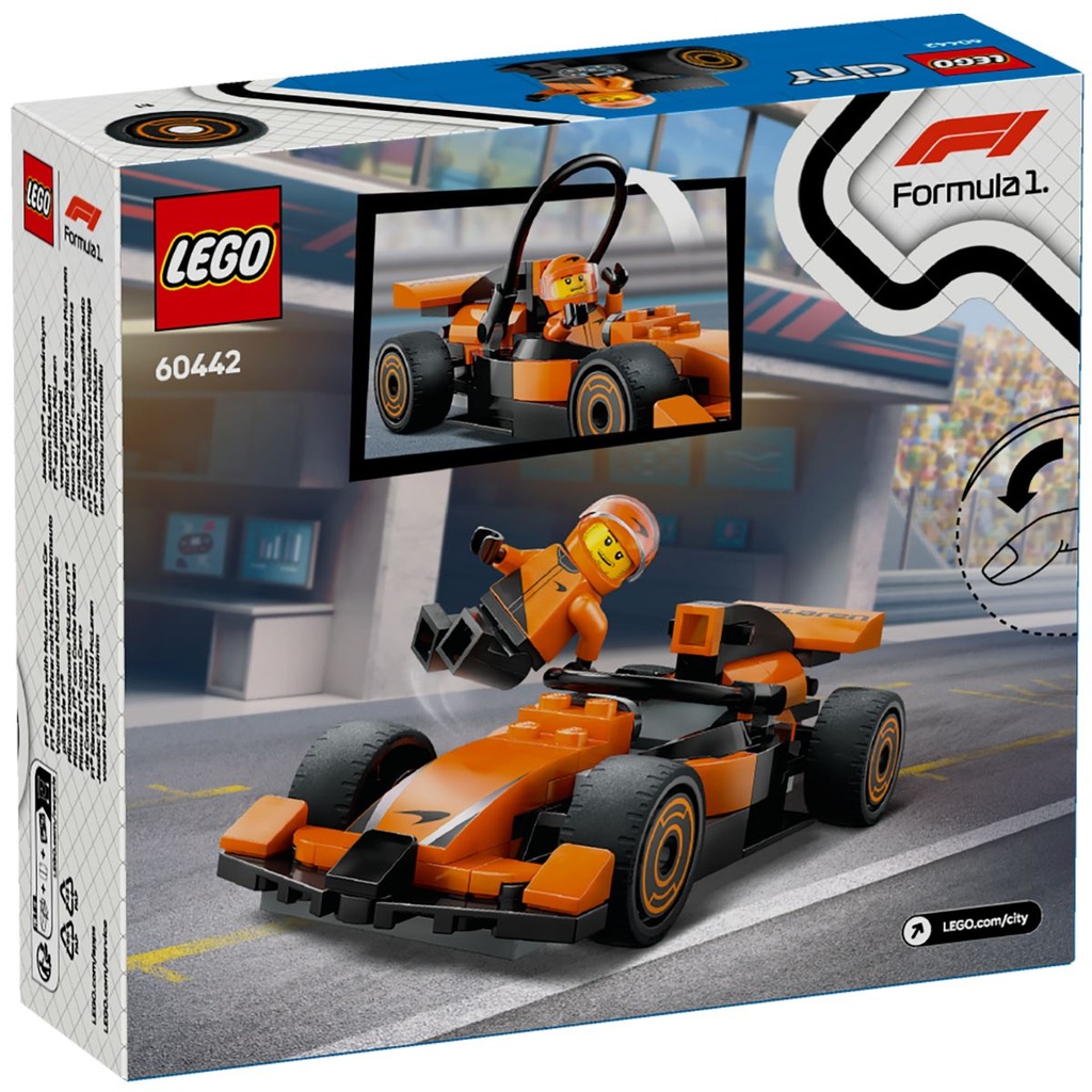 LEGO 60442 City F1 Driver with McLaren Race Car | My Toy Shop